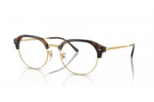 Ray-Ban RX7229 Havana On Gold - DEMO LENS