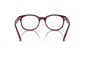 Ray-Ban RX7231M F685 sötétpiros demo lencsés szemüveg