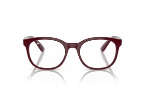 Ray-Ban RX7231M F685 sötétpiros demo lencsés szemüveg