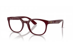 Ray-Ban RX7231M F685 sötétpiros demo lencsés szemüveg