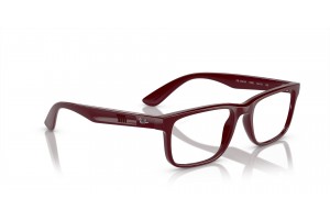Ray-Ban RX7232M F685 sötétvörös demo lencsés keret