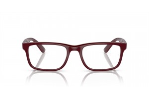 Ray-Ban RX7232M F685 sötétvörös demo lencsés keret