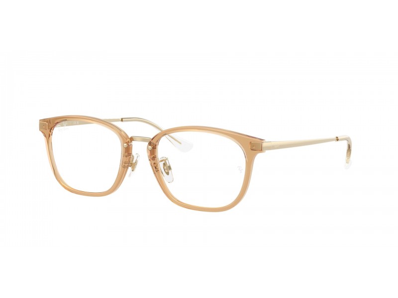 Ray-Ban RX7247D 8473 - átlátszó barna, világos arany
