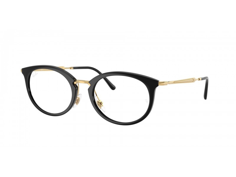 Ray-Ban RX7255 2000 fekete DEMO lencse