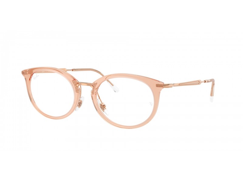 Ray-Ban RX7255 8124 Transparent Beige szemüvegkeret