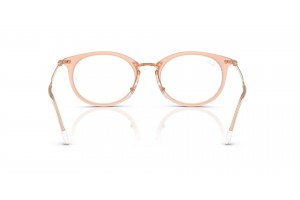 Ray-Ban RX7255 8124 Transparent Beige szemüvegkeret