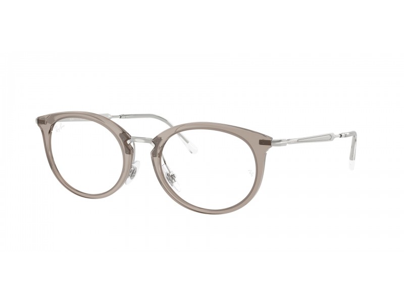 Ray-Ban RX7255 8125 átlátszó szürke demo lencse