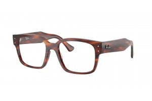 Ray-Ban RX7256 LAURENE Striped Havana - demo lencse