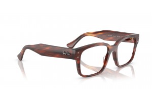 Ray-Ban RX7256 LAURENE Striped Havana - demo lencse