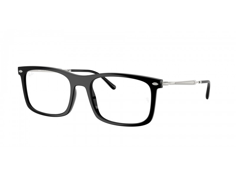 Ray-Ban RX7260 2000 fekete unisex szemüveg - demo lencse