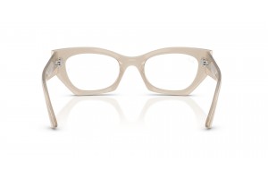 Ray-Ban RX7330 ZENA Shiny Cloudy Warm White