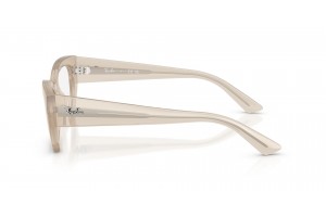 Ray-Ban RX7330 ZENA Shiny Cloudy Warm White