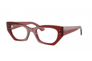 Ray-Ban RX7330 ZENA Shiny Rusty Brown szemüvegkeret