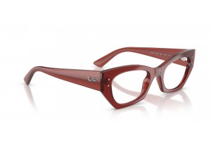 Ray-Ban RX7330 ZENA Shiny Rusty Brown szemüvegkeret
