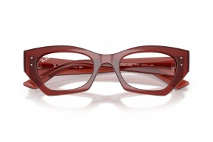 Ray-Ban RX7330 ZENA Shiny Rusty Brown szemüvegkeret
