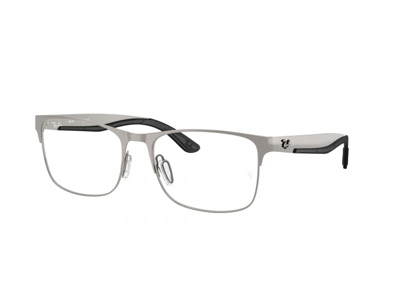 Ray-Ban RX7550 3214 Gunmetal demo lencsés keret