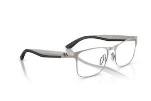 Ray-Ban RX7550 3214 Gunmetal demo lencsés keret