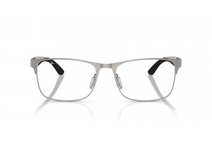 Ray-Ban RX7550 3214 Gunmetal demo lencsés keret