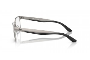 Ray-Ban RX7550 3214 Gunmetal demo lencsés keret