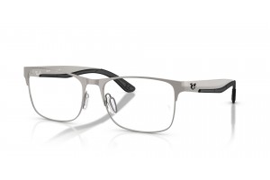 Ray-Ban RX7550 3214 Gunmetal demo lencsés keret