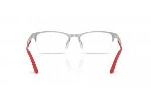 Ray-Ban RX7551 3219 ezüst szemüveg (demo lencse)