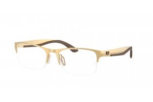 Ray-Ban RX7551 3220 Arista Gold - demo lencsével