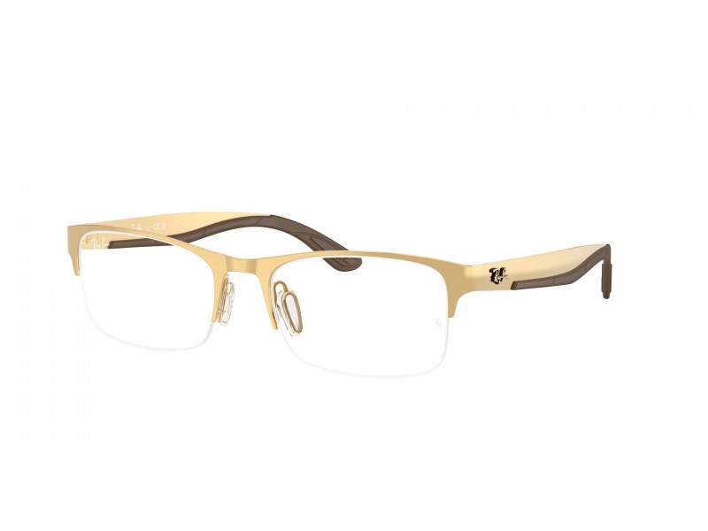 Ray-Ban RX7551 3220 Arista Gold - demo lencsével
