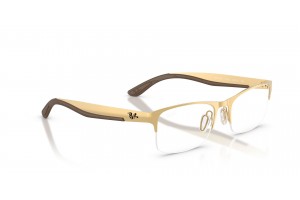 Ray-Ban RX7551 3220 Arista Gold - demo lencsével