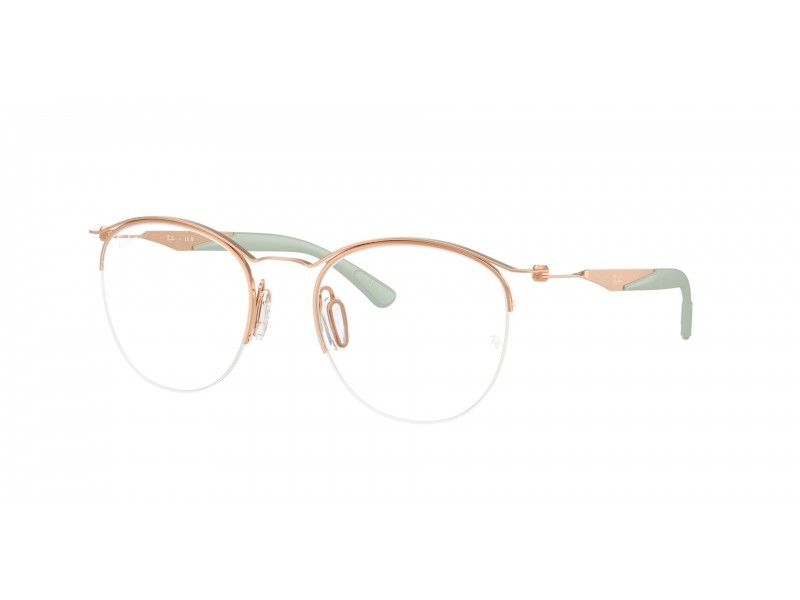 Ray-Ban RX7553 3217 Rose Gold - DEMO LENS