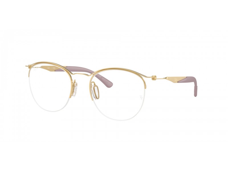 Ray-Ban RX7553 3218 Arista Gold demo lencse