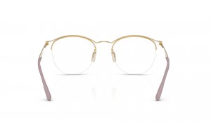 Ray-Ban RX7553 3218 Arista Gold demo lencse