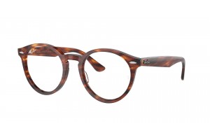 Ray-Ban RX7680V LARRY Striped Havana szemüveg