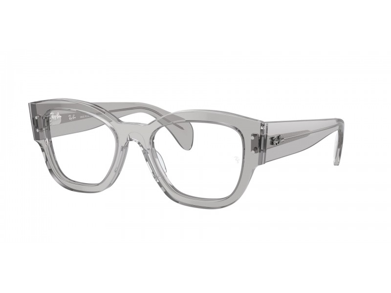 Ray-Ban RX7681V JORGE Transparent Grey - demo lencse