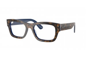 Ray-Ban RX7683V 8391 JOSEPH Havana Grey On Gradient Blue DEMO LENS szemüveg