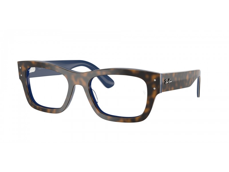 Ray-Ban RX7683V JOSEPH Havana Grey Gradient Blue