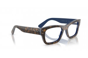 Ray-Ban RX7683V JOSEPH Havana Grey Gradient Blue