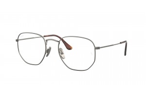 Ray-Ban RX8148V 1223 HEXAGONAL Gunmetal DEMO LENS szemüveg