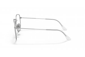 Ray-Ban RX8148V hexagonális ezüst DEMO lencse