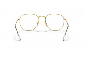 Ray-Ban RX8148V 1225 Hexagonális Arany - demo lencse