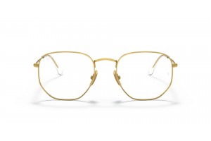 Ray-Ban RX8148V 1225 Hexagonális Arany - demo lencse