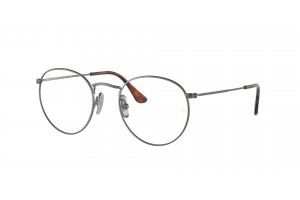 Ray-Ban RX8247V 1223 ROUND Gunmetal DEMO LENS szemüveg