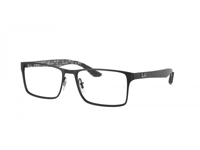 Ray-Ban RX8415 2848 fekete keret (DEMO lencse)