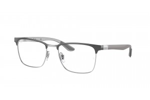 Ray-Ban RX8421 3125 Grey On Silver szemüveg (demo lencse)