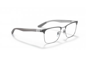 Ray-Ban RX8421 3125 Grey On Silver szemüveg (demo lencse)