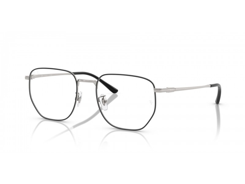 Ray-Ban RX8776D 1249 fekete-ezüst szemüveg (demo lencse)