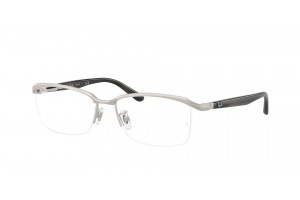 Ray-Ban RX8779D 1253 Brushed Silver - DEMO LENS