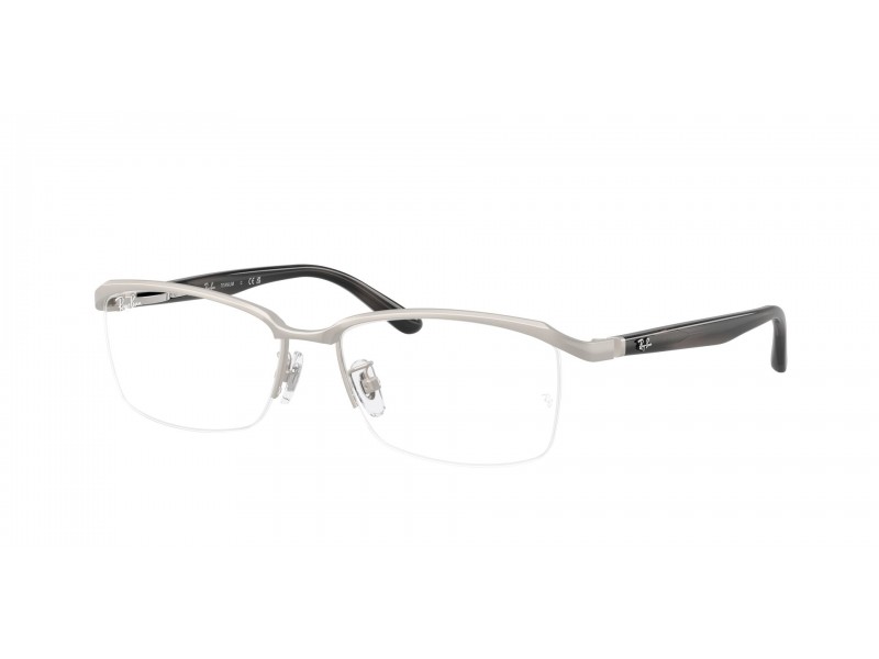 Ray-Ban RX8779D 1253 Brushed Silver - DEMO LENS