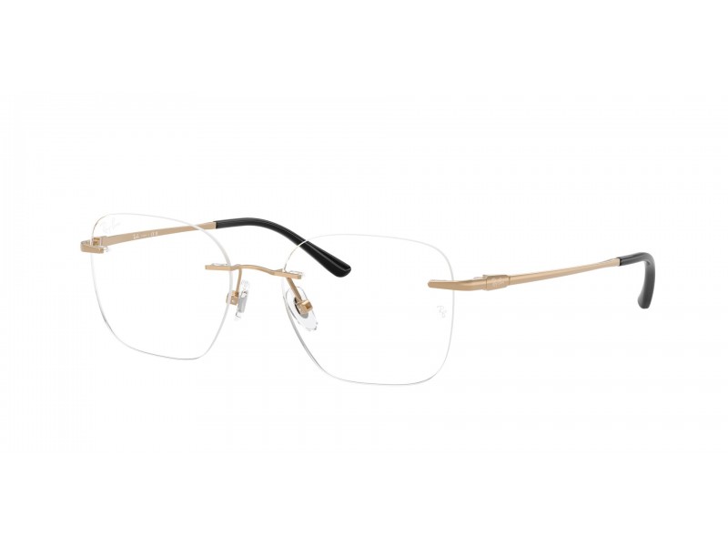 Ray-Ban RX8783D 1248 Rose Gold - DEMO LENS