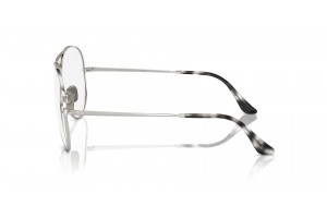 Ray-Ban RX8789 AVIATOR TITANIUM ezüst - demo lencse