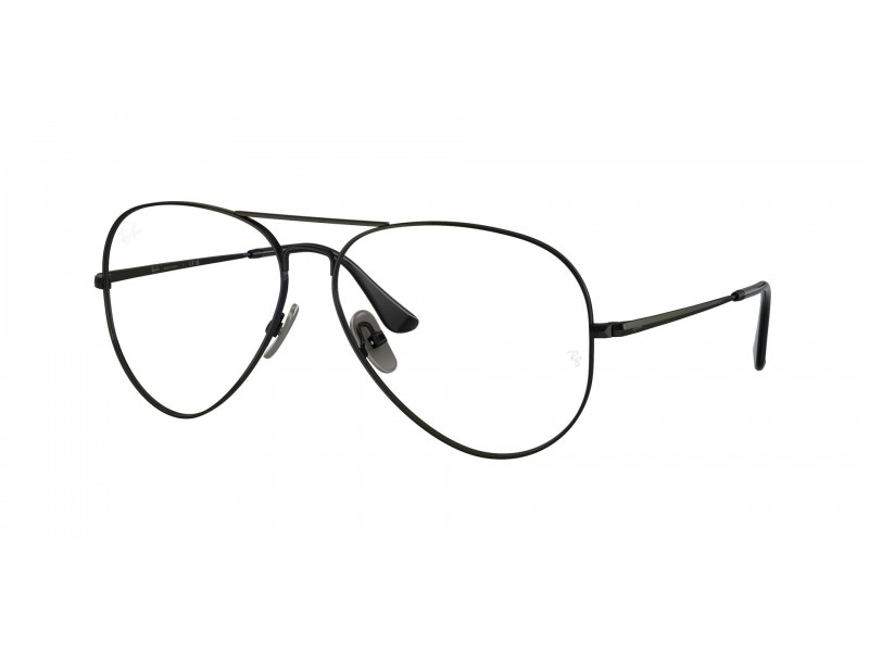 Ray-Ban RX8789 AVIATOR TITANIUM fekete - demo lencse